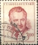 Stamps Czechoslovakia -  Intercambio 0,20 usd 3 koruna 1948