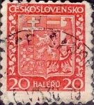 Sellos de Europa - Checoslovaquia -  Intercambio 0,20 usd 20 haleru 1929