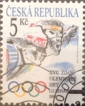 Stamps Czech Republic -  Intercambio crxf 0,35 usd 5 koruna 1994