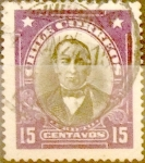 Stamps Chile -  Intercambio 0,20 usd 15 cents. 1915