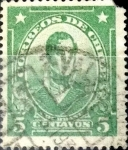 Sellos de America - Chile -  Intercambio 0,20 usd 5 cents. 1929