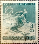 Sellos de America - Chile -  Intercambio 0,20 usd 4 cents. 1965