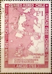 Stamps Chile -  Intercambio hb1r 0,20 usd 1 escudo 1968