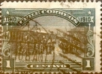 Stamps Chile -  Intercambio 0,20 usd 1 cent. 1910