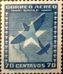 Sellos de America - Chile -  Intercambio 0,35 usd 70 cents. 1935