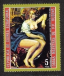 Stamps : Africa : Equatorial_Guinea :  Bathsheba at the Fountain