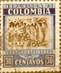 Stamps Colombia -  Intercambio dm1g2 0,20 usd 30 cents. 1932