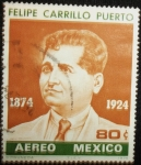 Sellos de America - M�xico -  Felipe Carrillo Puerto