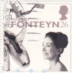 Sellos de Europa - Reino Unido -  MARGOT FONTEYN- Bailarina