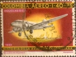 Stamps Colombia -  Intercambio nfxb 0,20 usd 1,40 pesos 1965