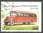 Stamps Somalia -  Vehículos de bomberos