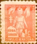 Stamps Cuba -  Intercambio 0,20 usd 1 cent. 1956