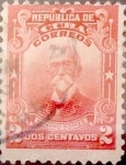 Sellos de America - Cuba -  Intercambio 0,20 usd 2 cent. 1911