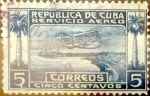 Stamps Cuba -  Intercambio 1,00 usd 5 cents. 1927