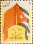 Stamps Cuba -  Intercambio 1,60 usd 65 cents. 1996