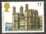 Stamps United Kingdom -  861 - Castillo de Caernarvon, en Gales