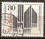 Stamps Germany -  350a Aniv nacimiento de Dietrich Buxtehude (compositor).