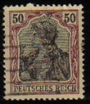 Stamps Germany -  DEUTSCHES REICH 1902 Scott73 Sello Victimas de la Guerra Alemania Usado