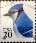 Stamps United States -  Intercambio 0,20 usd 20 cents. 1996