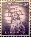 Stamps United States -  Intercambio 0,20 usd 3 cents. 1954