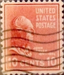 Stamps United States -  Intercambio 0,20 usd 10 cents. 1938