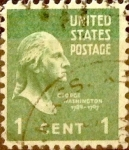 Stamps United States -  Intercambio 0,20 usd 1 cents. 1938