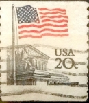 Stamps United States -  Intercambio 0,20 usd 20  cents. 1981