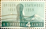 Stamps United States -  Intercambio 0,20 usd 4 cents. 1959