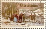 Stamps United States -  Intercambio 0,20 usd 13 cents. 1976