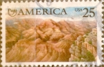 Sellos de America - Estados Unidos -  Intercambio js 0,20 usd 25 cents. 1990