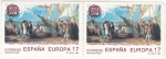 Stamps Spain -  EUROPA CEPT. Salida de Palos (18)