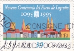 Stamps Spain -  Noveno Centenario del Fuero de Logroño (18)