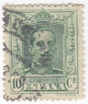 Stamps Spain -  Alfonso XIII- Tipo Vaquer (18)