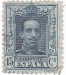 Sellos de Europa - Espa�a -  Alfonso XIII- Tipo Vaquer (18)