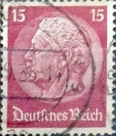 Stamps Germany -  Intercambio 0,20 usd 15 pf. 1934