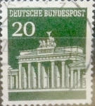 Stamps Germany -  Intercambio 0,20 usd 20 pf. 1966