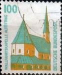 Stamps Germany -  Intercambio 0,20 usd 100 pf. 1989