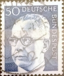 Stamps Germany -  Intercambio 0,20 usd 50 pf. 1971