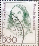 Stamps Germany -  Intercambio 0,65 usd 300 pf. 1989