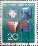 Stamps Germany -  Intercambio 0,20 usd 20 pf. 1968