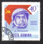 Stamps Romania -  Space