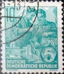 Stamps Germany -  Intercambio 0,20 usd 10 pf. 1953