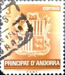 Stamps Andorra -  Intercambio 0,20 usd 3 pesetas 1982