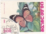 Stamps Cape Verde -  Mariposa