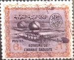 Stamps Saudi Arabia -  Intercambio 1,50 usd 6 piastras 1960