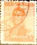 Sellos de America - Argentina -  Intercambio 0,25 usd 5 cents. 1917