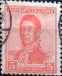 Sellos del Mundo : America : Argentina : Intercambio 0,25 usd 5 cents. 1917