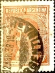 Sellos de America - Argentina -  Intercambio 0,20 usd 5 cents. 1935