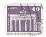 Stamps Germany -  Puerta de Branderburgo