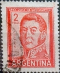 Stamps Argentina -  Intercambio 0,20 usd 2 pesos 1961